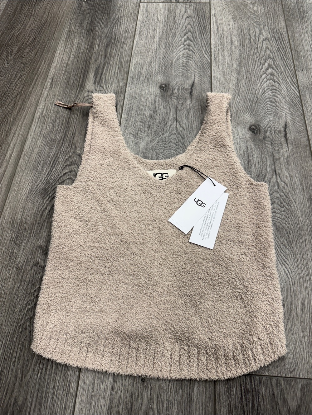 NWT UGG Women's Textured Cream Tank